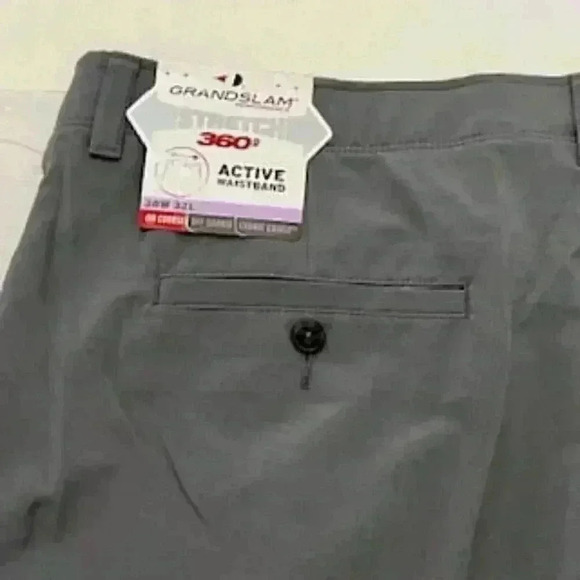 NEW Grand Slam On Course Golf Pants Mens Size 38 X 32 NWT - Picture 3 of 10